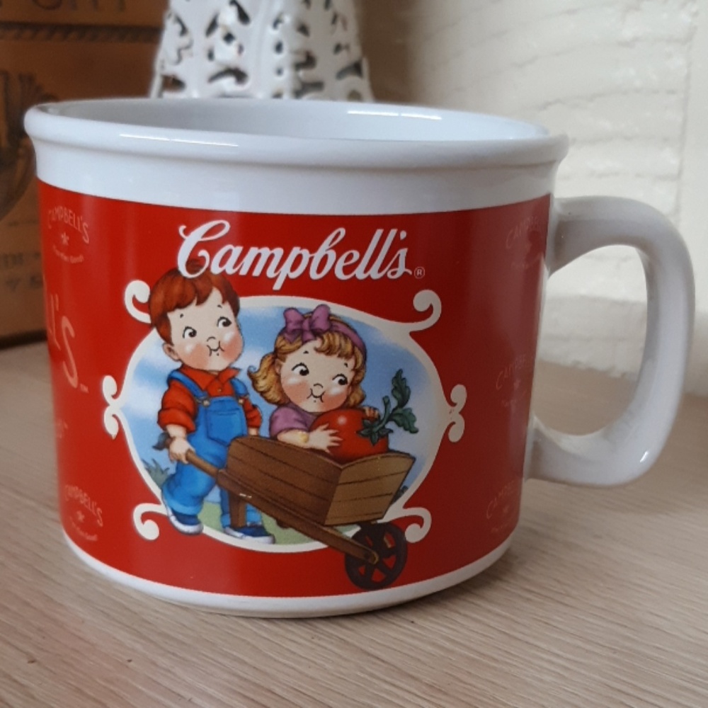 Campbell Soup Cup 2002 Tomato harvest ceramic